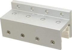 80/20 Inc. - 2-1/2" Wide, 2-3/4" High, Open Shelving Accessory/Component - Aluminum, 6" Long, 6" Deep, Use with Series 15 - 1515 Extrusion - Industrial Tool & Supply