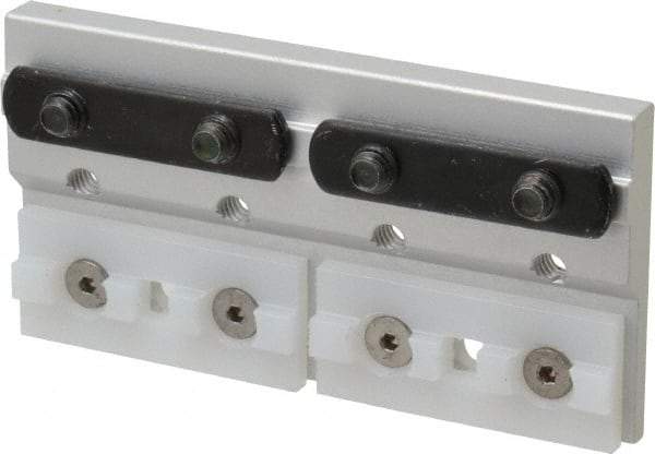 80/20 Inc. - 2.062" Wide, 5/16" High, Open Shelving Accessory/Component - Aluminum, 4" Deep, Use with Series 10 - 1010 Extrusion - Industrial Tool & Supply