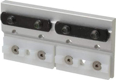 80/20 Inc. - 2.062" Wide, 5/16" High, Open Shelving Accessory/Component - Aluminum, 4" Deep, Use with Series 10 - 1010 Extrusion - Industrial Tool & Supply