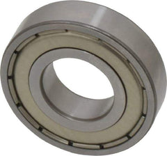 SKF - 5/8" Bore Diam, 1-3/8" OD, Double Shield Deep Groove Radial Ball Bearing - 0.3438" Wide, 1 Row, Round Bore, 731 Lb Static Capacity, 1,360 Lb Dynamic Capacity - Industrial Tool & Supply