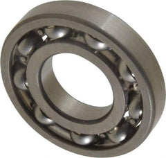 SKF - 3/4" Bore Diam, 1-5/8" OD, Open Deep Groove Radial Ball Bearing - 5/16" Wide, 1 Row, Round Bore, 1,150 Lb Static Capacity, 2,100 Lb Dynamic Capacity - Industrial Tool & Supply