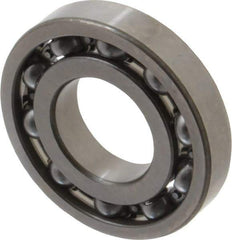 SKF - 7/8" Bore Diam, 1-7/8" OD, Open Deep Groove Radial Ball Bearing - 3/8" Wide, 1 Row, Round Bore, 1,320 Lb Static Capacity, 2,270 Lb Dynamic Capacity - Industrial Tool & Supply