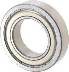 SKF - 1-1/4" Bore Diam, 2-1/4" OD, Double Shield Deep Groove Radial Ball Bearing - 1/2" Wide, 1 Row, Round Bore, 2,090 Lb Static Capacity, 3,150 Lb Dynamic Capacity - Industrial Tool & Supply