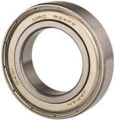 SKF - 1-1/2" Bore Diam, 2-5/8" OD, Double Shield Deep Groove Radial Ball Bearing - 9/16" Wide, 1 Row, Round Bore, 2,650 Lb Static Capacity, 3,780 Lb Dynamic Capacity - Industrial Tool & Supply