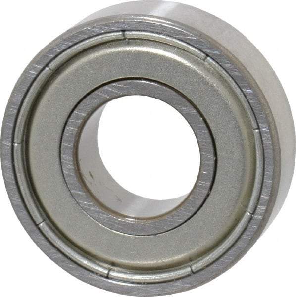 SKF - 3/8" Bore Diam, 7/8" OD, Double Shield Deep Groove Radial Ball Bearing - 9/32" Wide, 1 Row, Round Bore, 301 Lb Static Capacity, 746 Lb Dynamic Capacity - Industrial Tool & Supply
