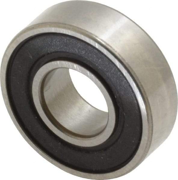 SKF - 3/8" Bore Diam, 7/8" OD, Double Seal Deep Groove Radial Ball Bearing - 9/32" Wide, 1 Row, Round Bore, 301 Lb Static Capacity, 746 Lb Dynamic Capacity - Industrial Tool & Supply