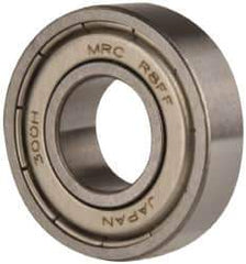 SKF - 1/2" Bore Diam, 1-1/8" OD, Double Shield Deep Groove Radial Ball Bearing - 5/16" Wide, 1 Row, Round Bore, 540 Lb Static Capacity, 1,140 Lb Dynamic Capacity - Industrial Tool & Supply
