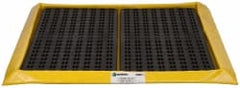 Enpac - Spill Pallets, Platforms, Sumps & Basins Number of Drums: 4 Sump Capacity (Gal.): 30.00 - Industrial Tool & Supply