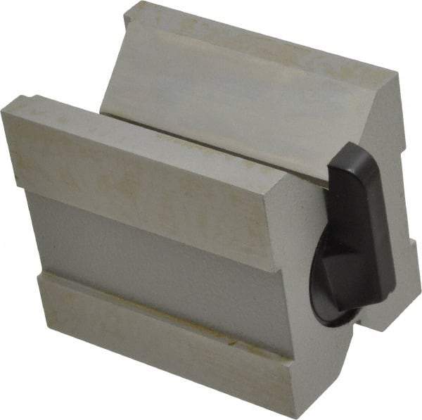 SPI - 0.19 to 1-3/4" Capacity, 90° Angle, Steel V-Block - 2-3/8" Long x 2-3/4" Wide x 2" High, Sold as Individual - Industrial Tool & Supply
