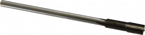 Made in USA - 0.3151 to 0.347" Diam, 9/32" Diam Shank, 1-1/2" Flute, Semi Finish Semi Ground Chucking Reamer - Industrial Tool & Supply