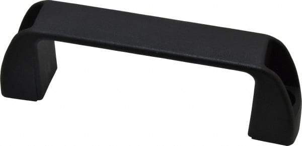 80/20 Inc. - 5.47" Long x 1.02" Wide x 1.63" High, Plastic Door Handle - Plastic, 4.6" Center to Center - Industrial Tool & Supply