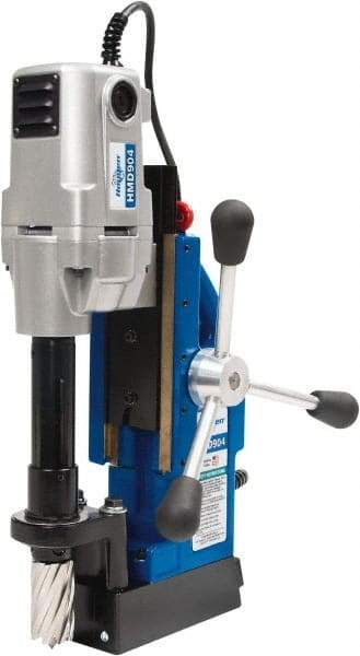 Hougen - 3/4" Chuck, Portable Magnetic Drill Press - 450 RPM, 120 Volts - Industrial Tool & Supply