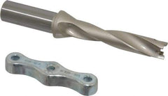 Iscar - 0.63 to 0.665" Diam, 5xD, 3.15" Max Depth, 3/4" Shank Diam, Replaceable Tip Drill - IDI Insert, 16 Seat Size, DCM Toolholder, Series ChamDrill - Industrial Tool & Supply