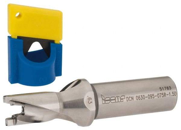 Iscar - 0.63" to 0.665" Diam, 1.5xD, 0.95" Max Depth, 3/4" Shank Diam, 3.91" OAL, Replaceable-Tip Drill - FCP, ICK, ICK-2M, ICM, ICN, ICP, iCP-2M Insert, 16 Seat Size, 07221294 Toolholder, Series SumoCham - Industrial Tool & Supply