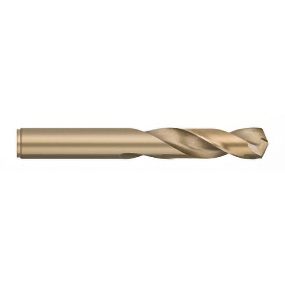 Titan USA - Screw Machine Length Drill Bits; Drill Bit Size (Decimal Inch): 0.4063 ; Drill Bit Size (Inch): 13/32 ; Drill Point Angle: 135 ; Drill Bit Material: Cobalt ; Drill Bit Finish/Coating: Uncoated ; Flute Type: Spiral - Exact Industrial Supply