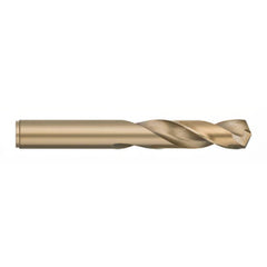 Titan USA - Screw Machine Length Drill Bits; Drill Bit Size (Decimal Inch): 0.4063 ; Drill Bit Size (Inch): 13/32 ; Drill Point Angle: 135 ; Drill Bit Material: Cobalt ; Drill Bit Finish/Coating: Uncoated ; Flute Type: Spiral - Exact Industrial Supply