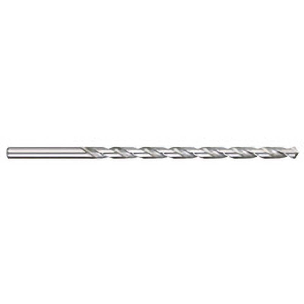 Titan USA - Extra Length Drill Bits; Drill Bit Size (Inch): 11/32 ; Drill Bit Size (Decimal Inch): 0.3438 ; Drill Point Angle: 118 ; Drill Bit Material: High Speed Steel ; Drill Bit Finish/Coating: Uncoated ; Overall Length (Inch): 12 - Exact Industrial Supply