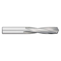 Titan USA - Screw Machine Length Drill Bits; Drill Bit Size (Decimal Inch): 0.2720 ; Drill Bit Size (Letter): I ; Drill Point Angle: 135 ; Drill Bit Material: Solid Carbide ; Drill Bit Finish/Coating: Uncoated ; Flute Type: Spiral - Exact Industrial Supply
