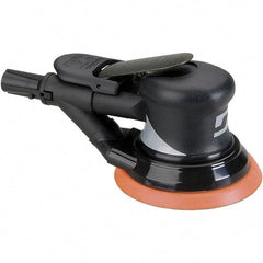 Dynabrade - 12,000 OPM, 18 CFM Air Consumption, Palm Air Orbital Sander - Round Pad, 1/4 NPT Inlet - Industrial Tool & Supply