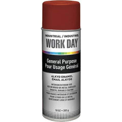 Krylon - 10 oz Red Enamel Spray Primer - 9 to 13 Sq Ft Coverage, Quick Drying - Industrial Tool & Supply