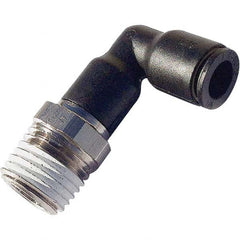 Legris - Plastic Push-To-Connect Tube Fittings Type: Extended Male Elbow Tube Outside Diameter (mm): 10 - Industrial Tool & Supply