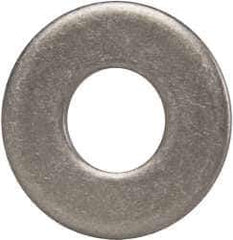 Made in USA - 3/8" Screw, Grade 17-7 PH Stainless Steel USS Flat Washer - 7/16" ID x 1" OD, 0.08" Thick, Plain Finish - Industrial Tool & Supply