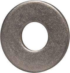 Made in USA - 7/16" Screw, Grade 17-7 PH Stainless Steel USS Flat Washer - 1/2" ID x 1-1/4" OD, 0.08" Thick, Plain Finish - Industrial Tool & Supply