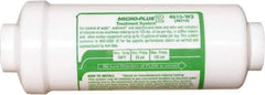 Nu-Calgon - 1/4 Inch Pipe, Inline Water Filter System with Disposable Filter and Quick Disconnect Fittings - Reduces Sediment, Taste, Odor, Chlorine and Scale - Industrial Tool & Supply