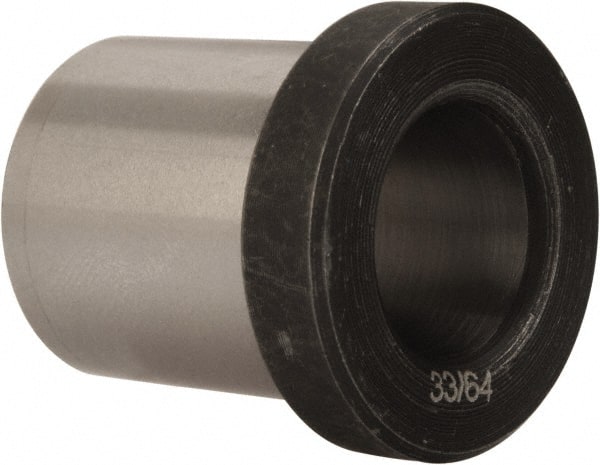 Boneham - Type H, 33/64" Inside Diam, Head, Press Fit Drill Bushing - Industrial Tool & Supply