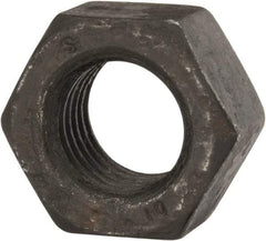 Value Collection - M30x3.50 Steel Right Hand Hex Nut - 46mm Across Flats, 24mm High, Uncoated - Industrial Tool & Supply