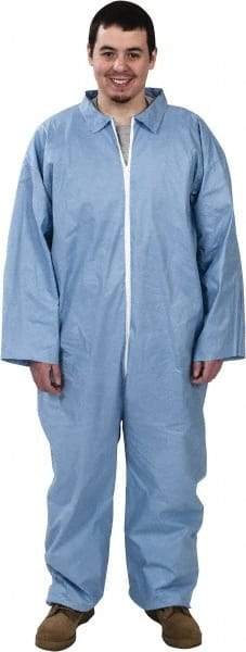 Dupont - Size 2XL FR Disposable Flame Resistant/Retardant Coveralls - Zipper Closure - Industrial Tool & Supply