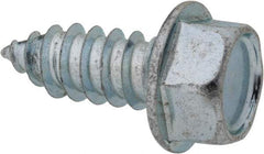 Value Collection - 3/8" Hex Head Sheet Metal Screw - Steel, 1" Length Under Head, Grade 2 - Industrial Tool & Supply