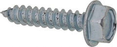 Value Collection - 5/16" Hex Head Sheet Metal Screw - Steel, 1-1/2" Length Under Head, Grade 2 - Industrial Tool & Supply