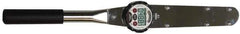 Proto - 1/2" Drive Electronic Digital Torque Wrench - 34 N/m to 340 N/m Torque, 22" OAL, 0.1 N/m Graduation, Fixed Head - Industrial Tool & Supply