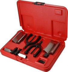 SPI - 1-1/2" Max Capacity, 45 and 90° Angle, V-Block - 2-3/4" Long x 1-5/8" Wide x 1-3/4" High, Sold as Matched Pair - Industrial Tool & Supply