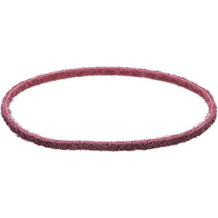 Dynabrade - 1/4" Wide x 18" OAL, Aluminum Oxide Abrasive Belt - Aluminum Oxide, Medium, Nonwoven, Cloth Backing, Wet/Dry - Industrial Tool & Supply