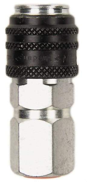 CEJN - 3/8 NPT Hydraulic Hose Female Pipe Thread Coupler - 21,750 psi, 1.56 GPM, 116 Hose Size, Series 116 - Industrial Tool & Supply