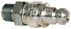CEJN - 3/8 NPT Hydraulic Hose Male Pipe Thread Nipple - 14,500 psi, 1.56 GPM, 115 Hose Size, Series 115 - Industrial Tool & Supply