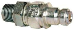 CEJN - 3/8 NPT Hydraulic Hose Male Pipe Thread Nipple - 14,500 psi, 1.56 GPM, 115 Hose Size, Series 115 - Industrial Tool & Supply