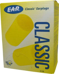 3M - Disposable, Uncorded, 29 dB, Barrel Earplugs - Yellow, 500 Pairs - Industrial Tool & Supply