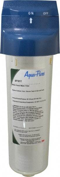 3M Aqua-Pure - 4-9/16 Inch Outside Diameter, 9-3/4 Inch Cartridge Length, 5 Micron Rating, Cartridge Filter Assembly - 3/4 Inch Pipe, Reduces Dirt and Rust - Industrial Tool & Supply