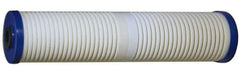 3M Aqua-Pure - 4-1/2" OD, 5µ, Cellulose Fiber Graded-Density Cartridge Filter - 20" Long, Reduces Sediments & Rust - Industrial Tool & Supply