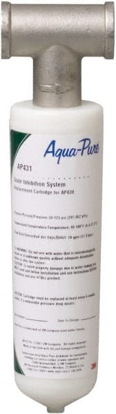 3M Aqua-Pure - Water Filter Systems; Type: Hot Water Scale Inhibitor ; Reduces: Scaling, Rusting and Corrosion ; Maximum Flow Rate (GPM): 6 ; Pipe Size: 3/4 (Inch); Number of Housings: 1 - Exact Industrial Supply