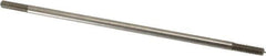 Made in USA - 8" Long, 1/4-20 Thread, Float Valve Rod - Stainless Steel, 1/2" Thread Length - Industrial Tool & Supply
