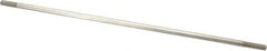 Made in USA - 12" Long, 1/4-20 Thread, Float Valve Rod - Stainless Steel, 1/2" Thread Length - Industrial Tool & Supply