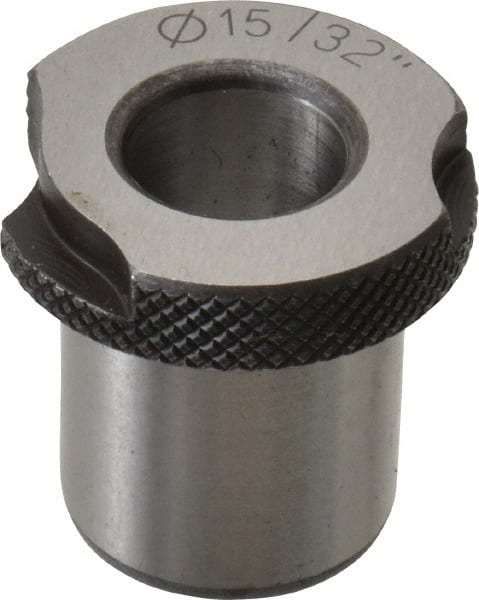 Boneham - Type SF, 15/32" Inside Diam, Head, Slip Fixed Drill Bushing - Industrial Tool & Supply