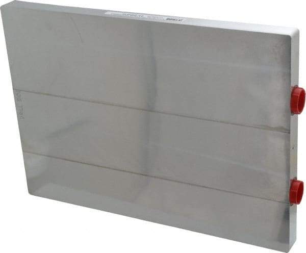 Lytron - 11" Long x 7.8" High, 9/16" 18UNF 3B Connection Aluminum Tube Cold Plate - 9/16 OD Tube, U Fluid Path Fluid Path, Ethylene Glycol & Water Mixture EGW Cooling, 3/4" Thick - Industrial Tool & Supply