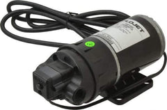 FloJet - 1/10 HP, 3/8 Inlet Size, 3/8 Outlet Size, Duplex II Demand Diaphragm pump, Diaphragm Spray Pump - 115 Input Voltage, Buna, Polypropylene, 2500 Max RPM, NPTF - Industrial Tool & Supply