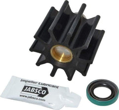Jabsco - Neoprene Impeller Kit Repair Part - Contains Impeller, Seal, Gasket, For Use with Jabsco Model 6050-0001 Flexible Impeller Pump Motors - Industrial Tool & Supply