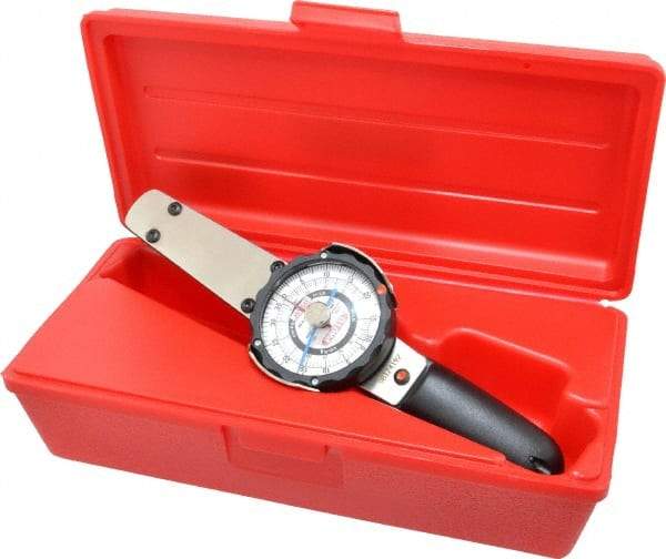 Proto - 1/4" Drive Dial Torque Wrench - 30 In/Lb Torque, 10" OAL, Fixed Head - Industrial Tool & Supply